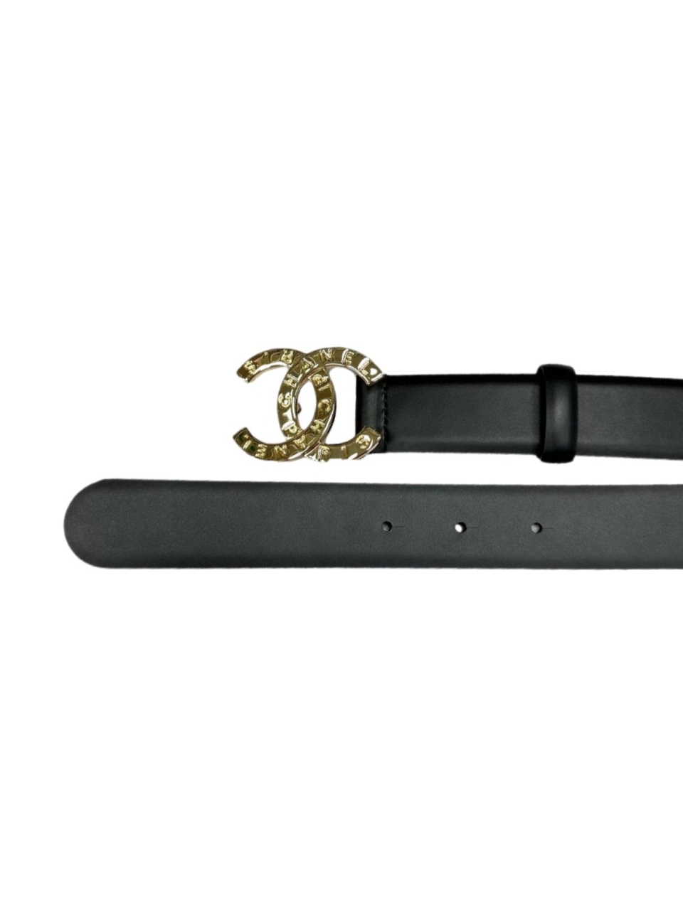 Ремень Chanel с логотипом